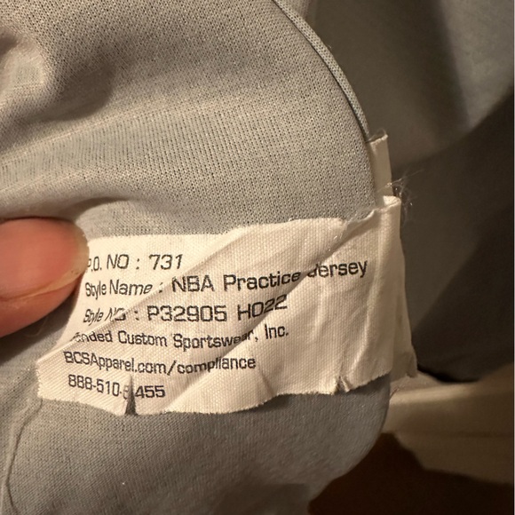 OVO Raptors Reversible Jersey - Picture 8 of 8